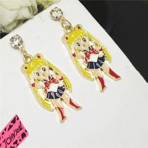 Betsey Johnson Sailor Moon Earrings